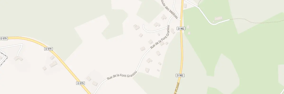 Plan du 7 Rue de la Font Graniou à Mestes