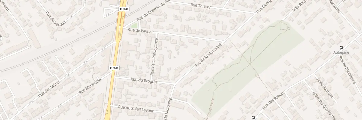 Plan du 30 Rue de la Mutualité à Antony
