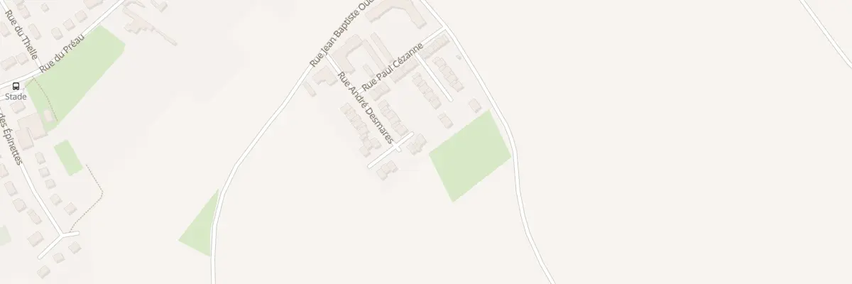 Plan du 10 Rue André Desmarest à Ercuis