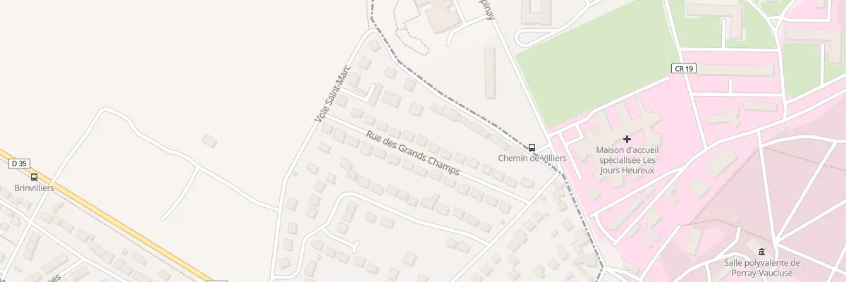 Plan du 18 Rue des Grands Champs à Villiers-sur-Orge