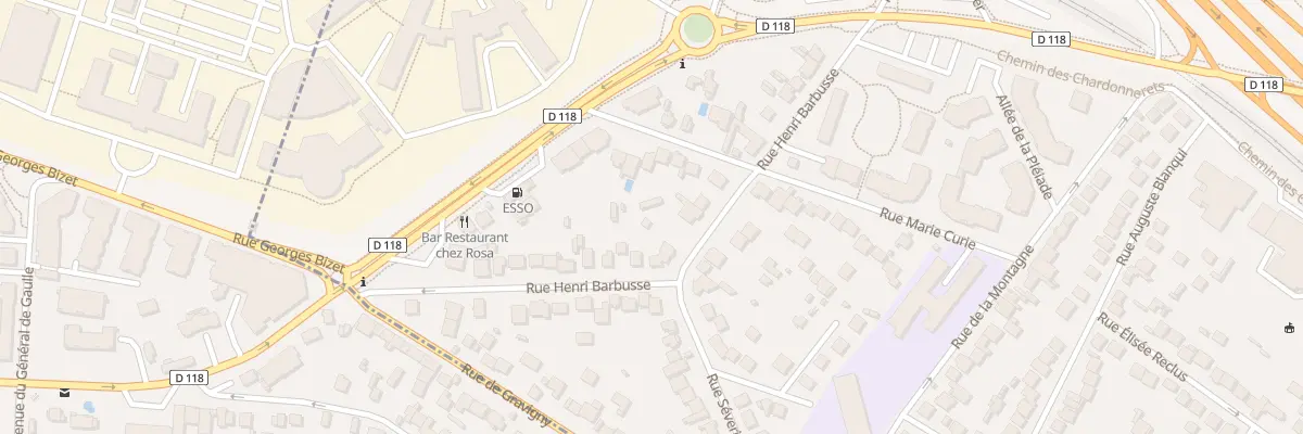 Plan du 27 Rue Henri Barbusse à Chilly-Mazarin