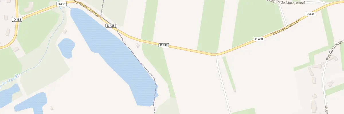 Plan du 995 Rte de Chambon à Nancray-sur-Rimarde