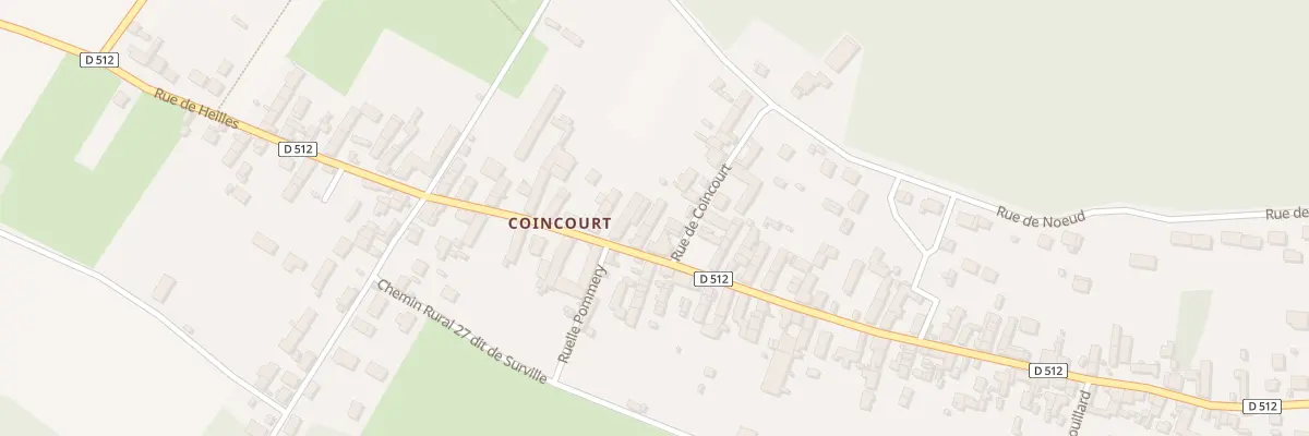 Plan du 86 Rue de Heilles à Mouy
