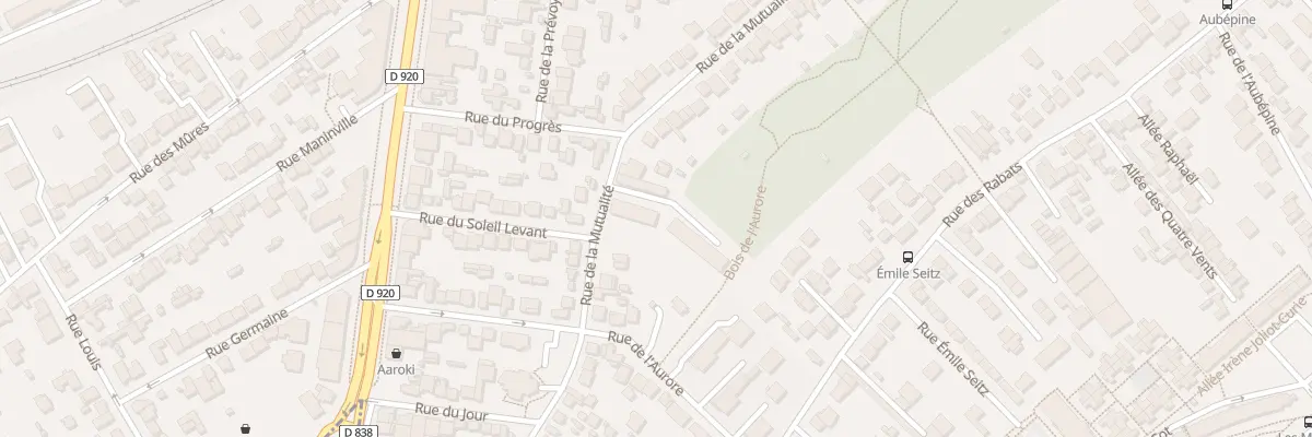 Plan du 55 Rue de la Mutualité à Antony