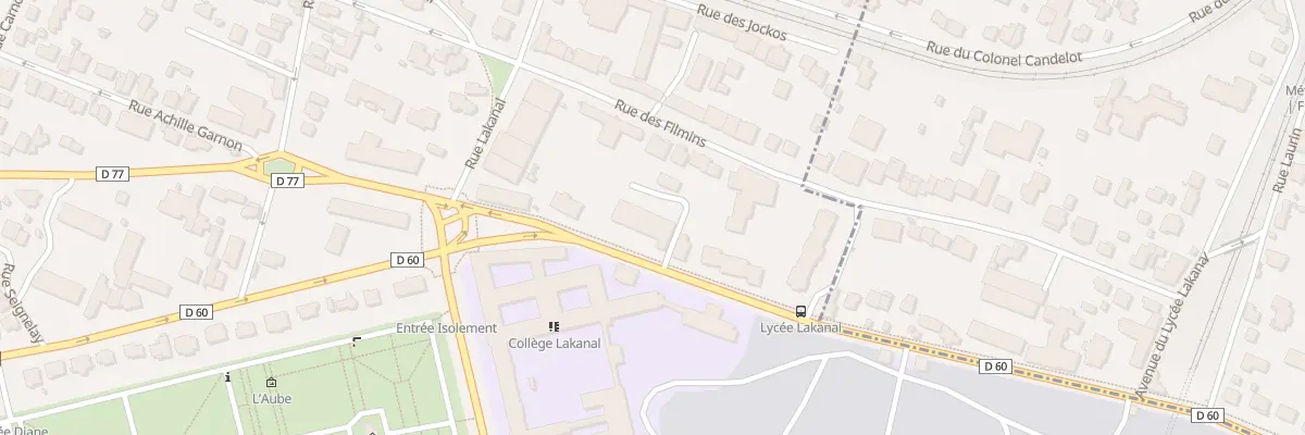 Plan du 8 Av du Pres F Roosevelt à Sceaux