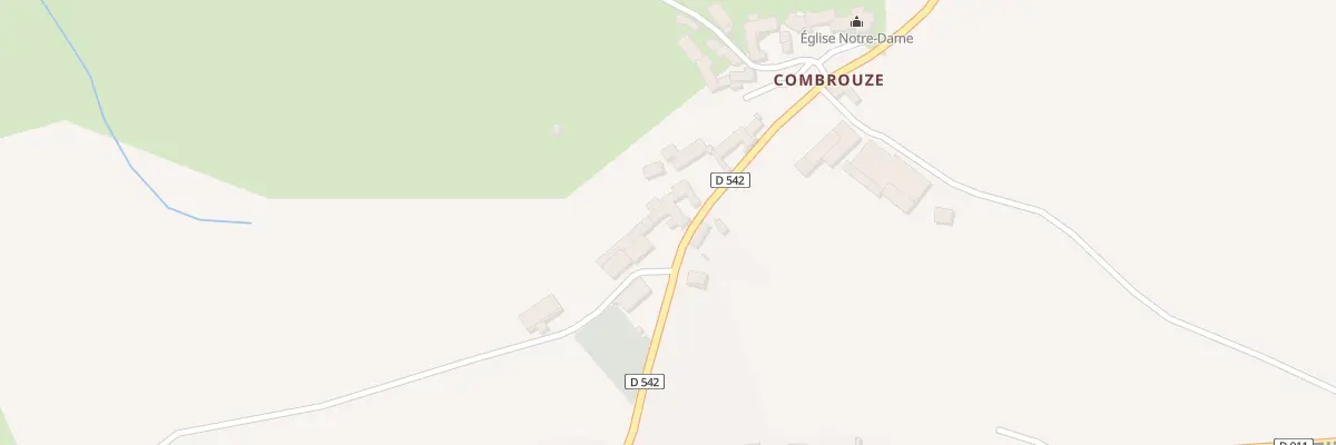Plan du 5286 Combrouze à Colombiès