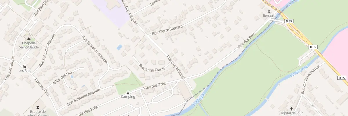 Plan du 33 Rue Guy Moquet à Villiers-sur-Orge