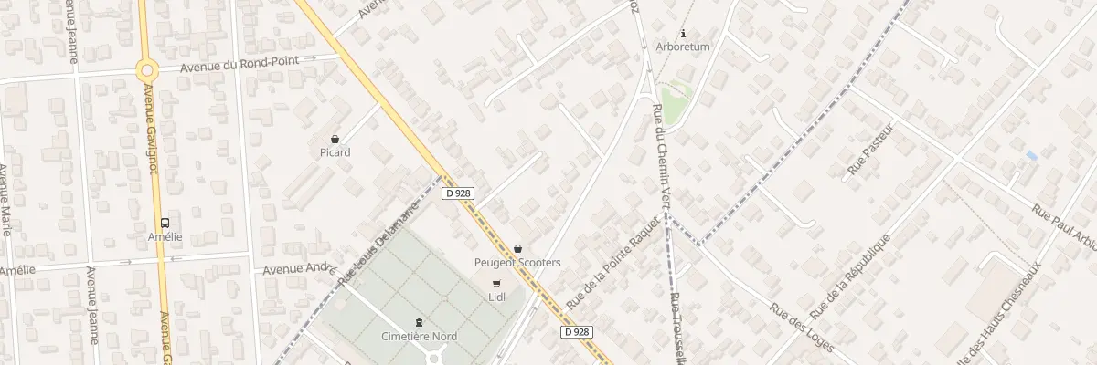 Plan du 150 Rue Jean Mermoz à Soisy-sous-Montmorency