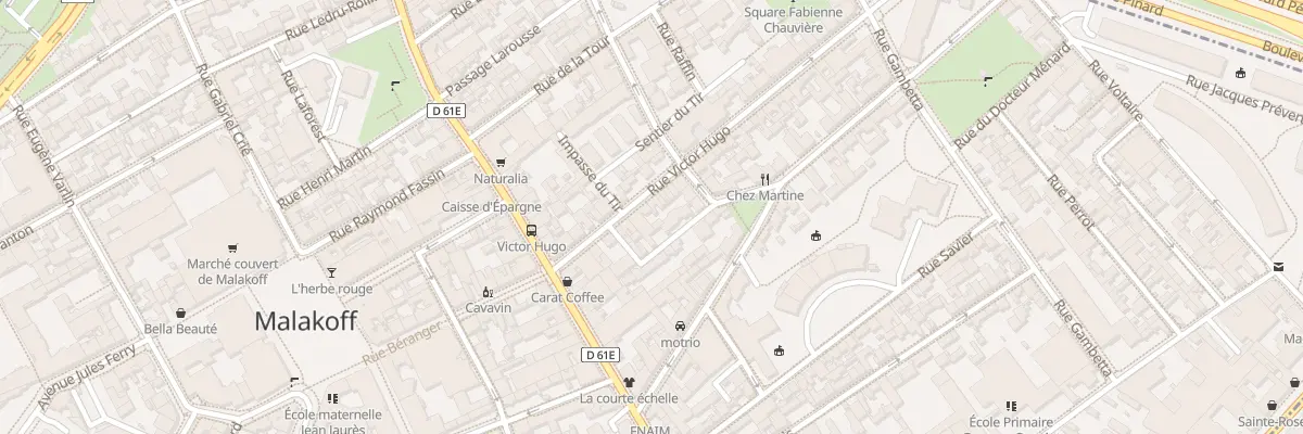 Plan du 41 Rue Victor Hugo à Malakoff