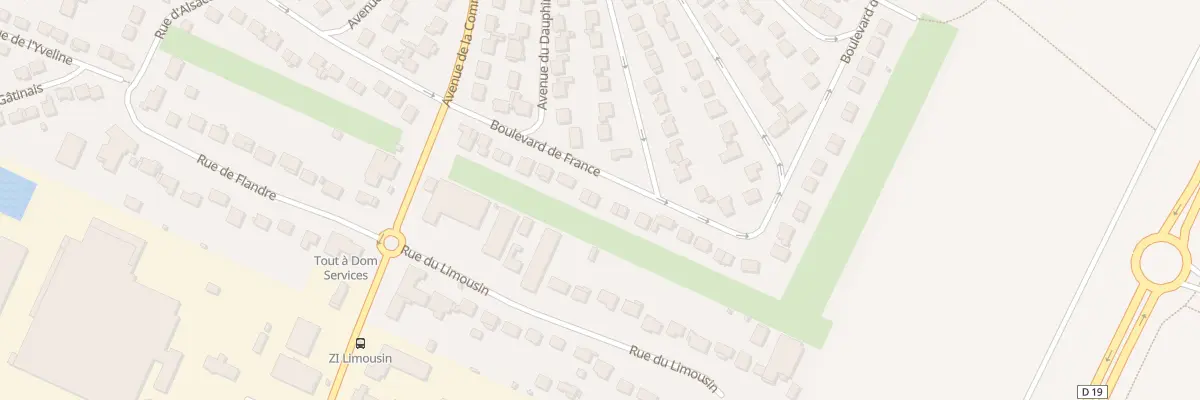 Plan du 84 Bd de France à Brétigny-sur-Orge