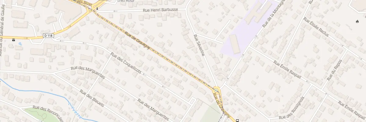Plan du 29 Rue de Gravigny à Chilly-Mazarin