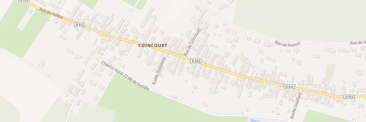 Plan du 95 Rue de Heilles à Mouy