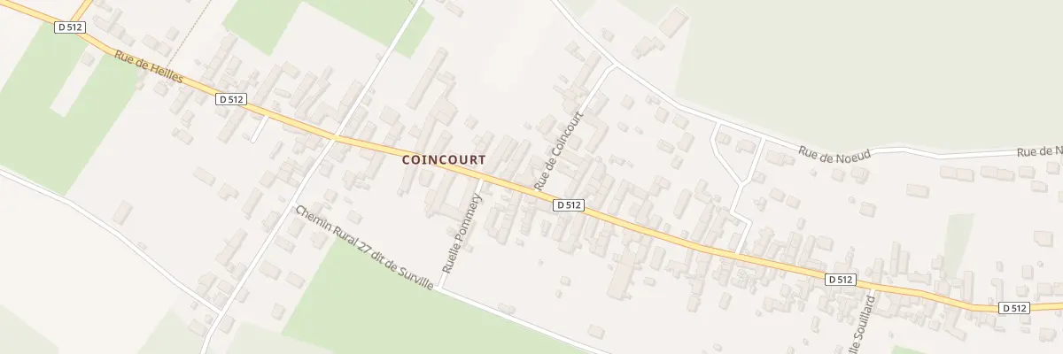 Plan du 84 Rue de Heilles à Mouy