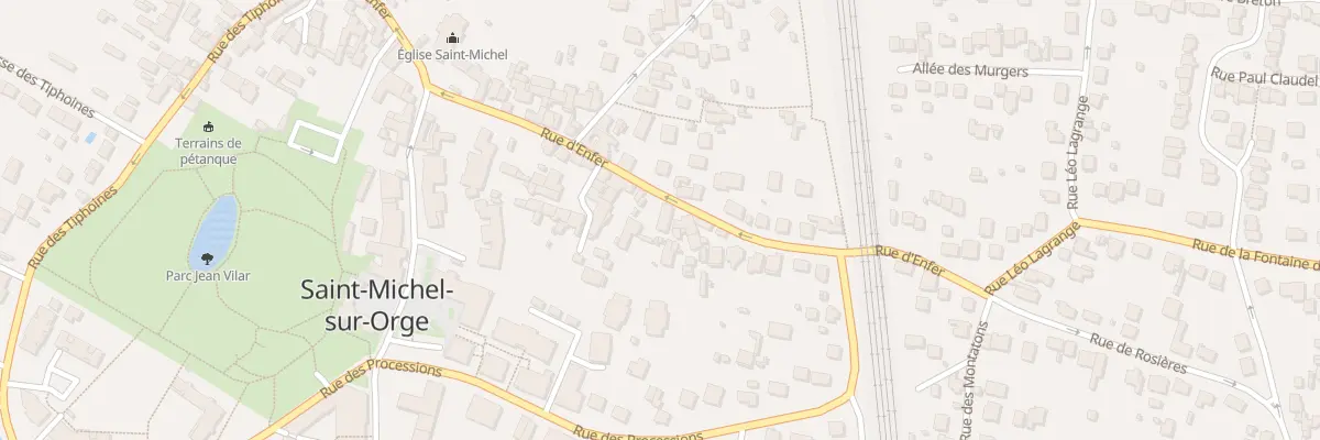 Plan du 58 Rue d’Enfer à Saint-Michel-sur-Orge