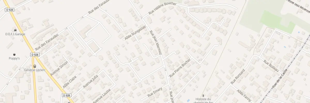Plan du 104 Rue Jean Mermoz à Soisy-sous-Montmorency