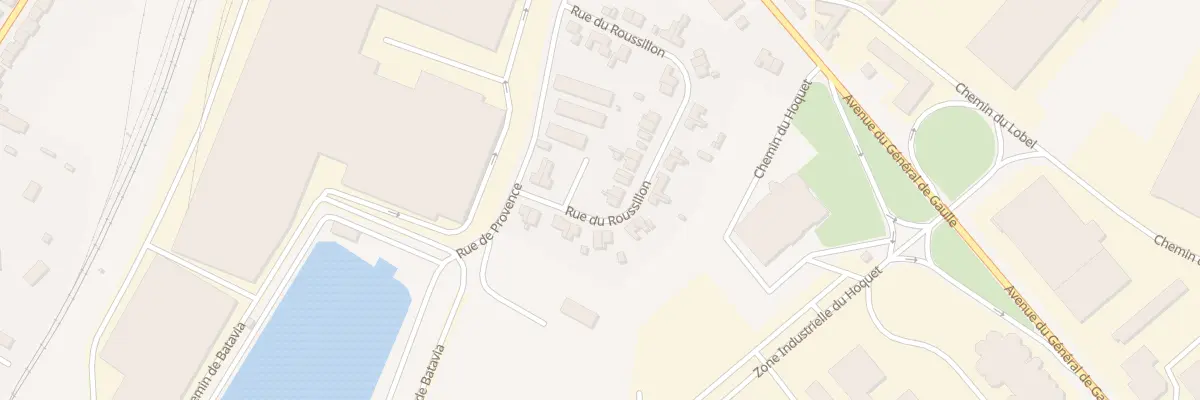 Plan du 22 Rue du Roussillon à Arques