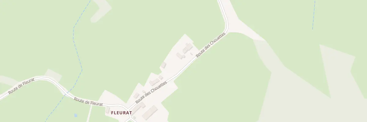 Plan du 9 Fleurat à Saint-Loup