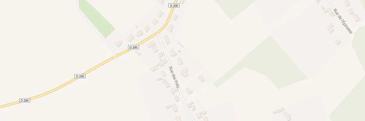 Plan du 208 Rue des Prés à Heuringhem