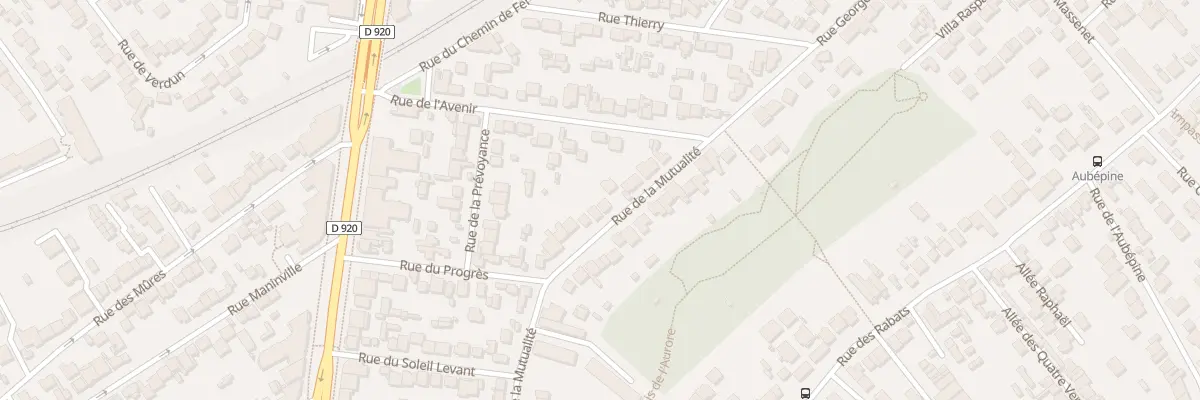 Plan du 26 Rue de la Mutualité à Antony