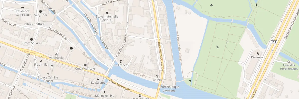 Plan du 33 Bd du Cange à Amiens