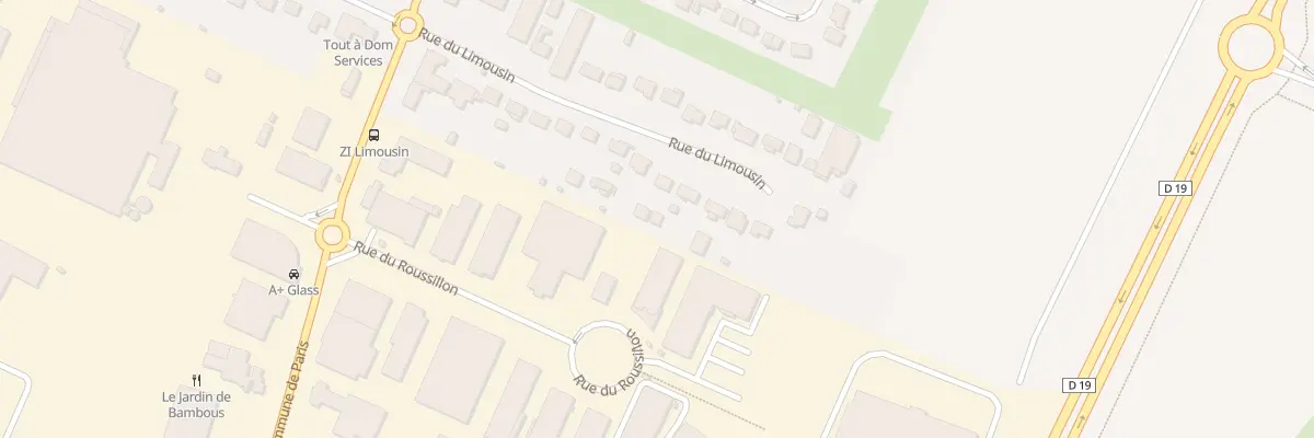 Plan du 20T Rue du Limousin à Brétigny-sur-Orge