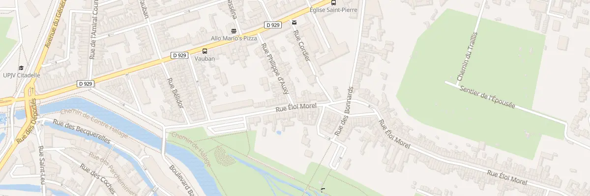 Plan du 49 Rue Philippe d’Auxy à Amiens