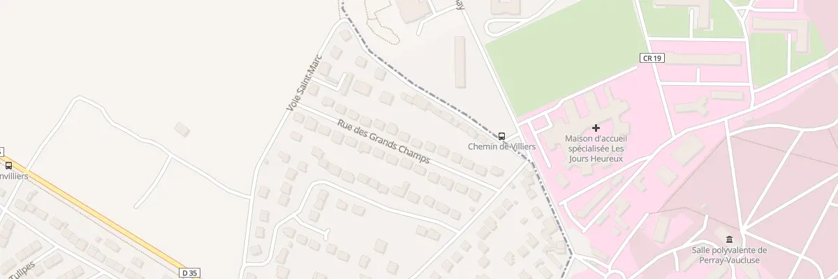 Plan du 14 Rue des Grands Champs à Villiers-sur-Orge