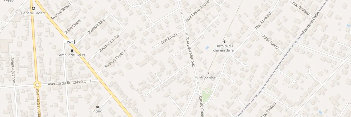 Plan du 118 Rue Jean Mermoz à Soisy-sous-Montmorency