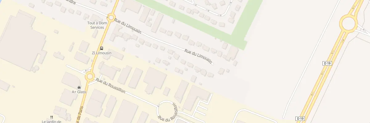 Plan du 20 Rue du Limousin à Brétigny-sur-Orge
