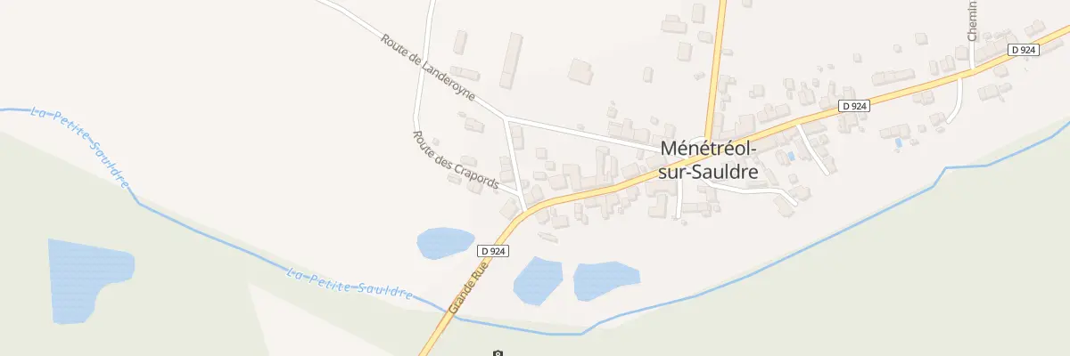 Plan du 18 Grande Rue à Ménétréol-sur-Sauldre