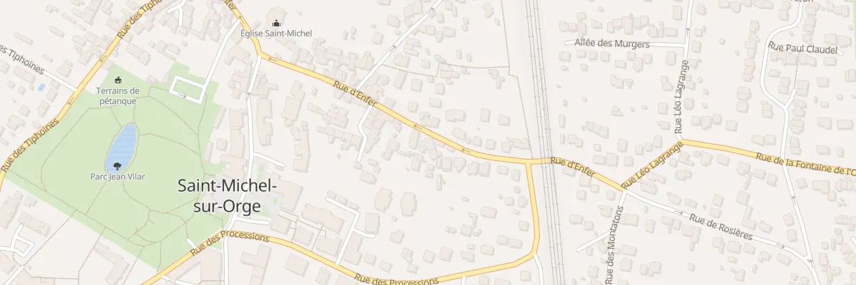 Plan du 62 Rue d’Enfer à Saint-Michel-sur-Orge