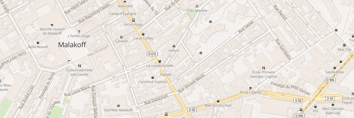 Plan du 61 Rue Chauvelot à Malakoff