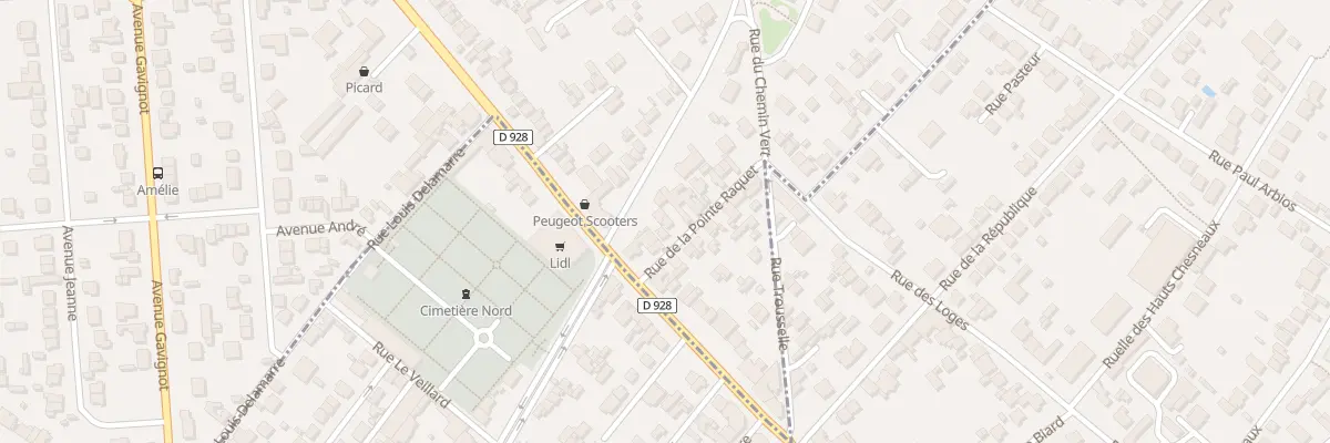 Plan du 5 Rue de la Pointe Raquet à Soisy-sous-Montmorency