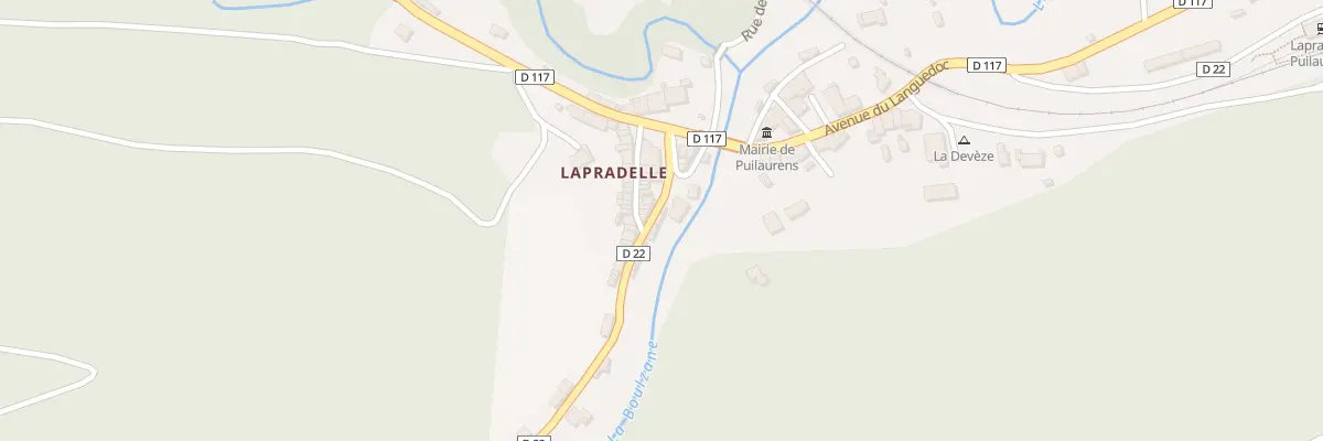 Plan du 4 Lapradelle à Puilaurens