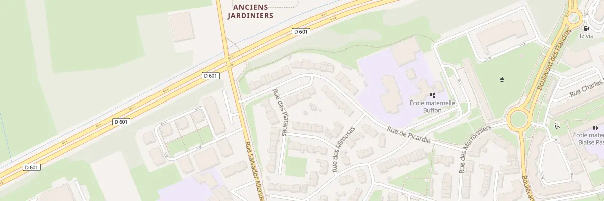Plan du 33 Rue de Picardie à Grande-Synthe
