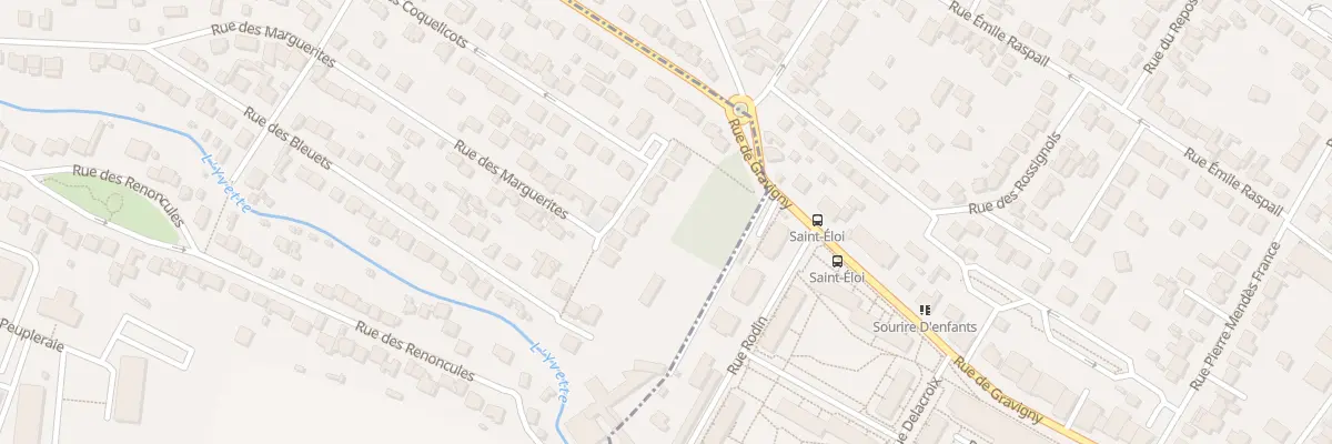 Plan du 46 Rue des Bleuets à Longjumeau