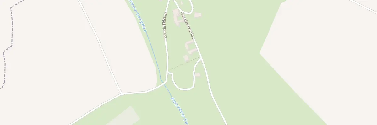 Plan du 6 Rue des Prairies à Febvin-Palfart