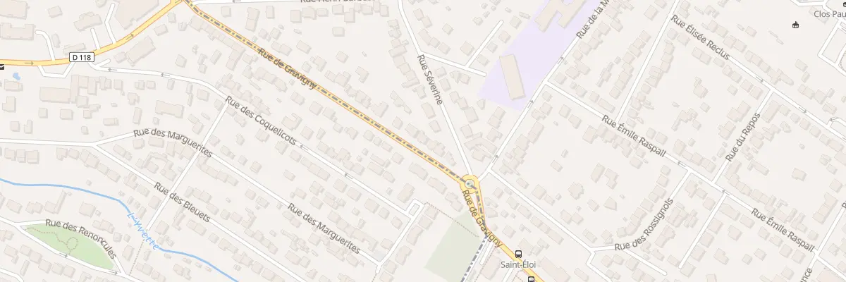 Plan du 35 Rue de Gravigny à Chilly-Mazarin
