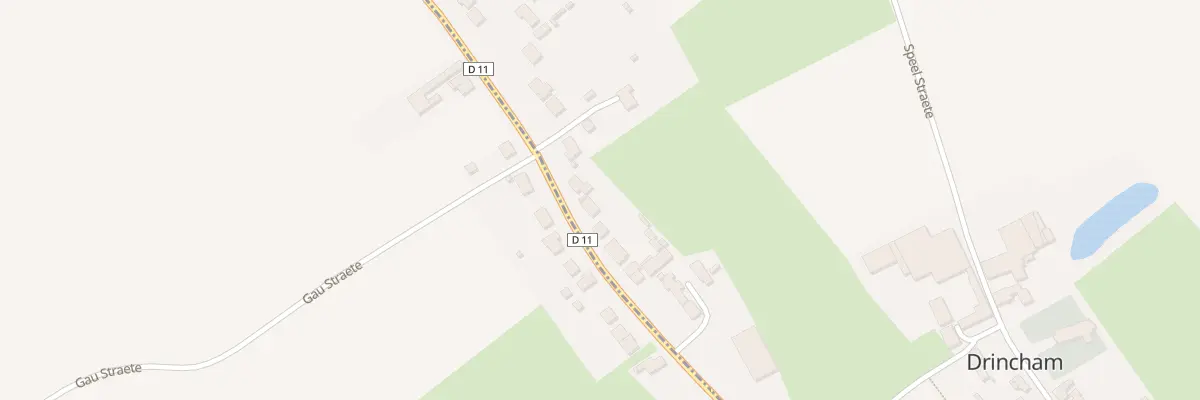 Plan du 398 Vc Heer Straete Cd 11 à Drincham