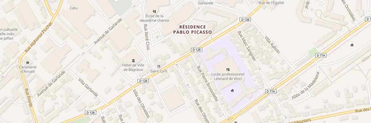 Plan du 66 Av Henri Ravera à Bagneux