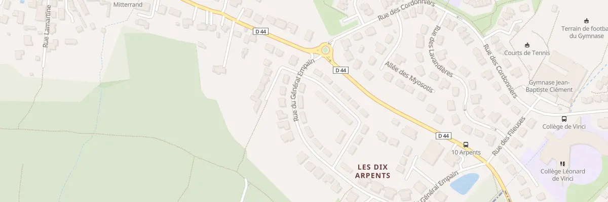 Plan du 3 Rue du Général Empain à Bouffémont