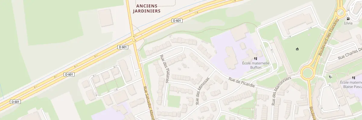 Plan du 31 Rue de Picardie à Grande-Synthe