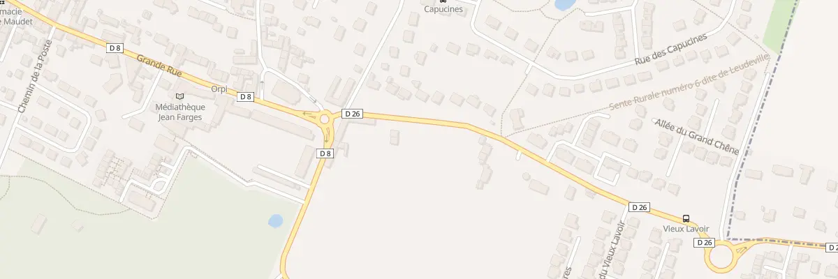 Plan du 6 Rte d’Evry à Marolles-en-Hurepoix