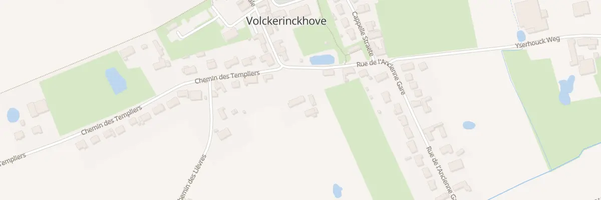 Plan du 2 Rue de l’Ancienne Gare à Volckerinckhove
