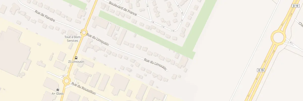 Plan du 19 Rue du Limousin à Brétigny-sur-Orge