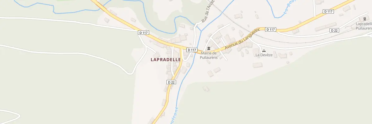 Plan du 1 Rue Accet à Puilaurens