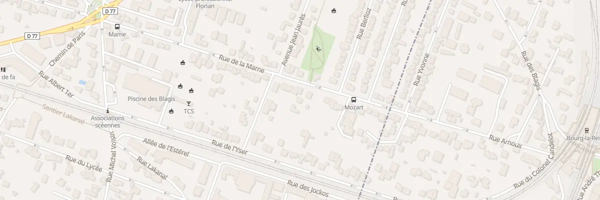 Plan du 56B Rue de la Marne à Sceaux
