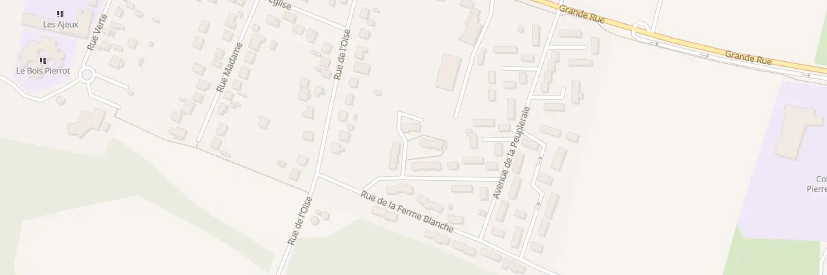 Plan du 10 Rue du Val d’Oise à Bernes-sur-Oise