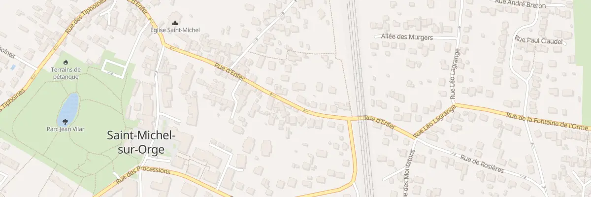 Plan du 41 Rue d’Enfer à Saint-Michel-sur-Orge