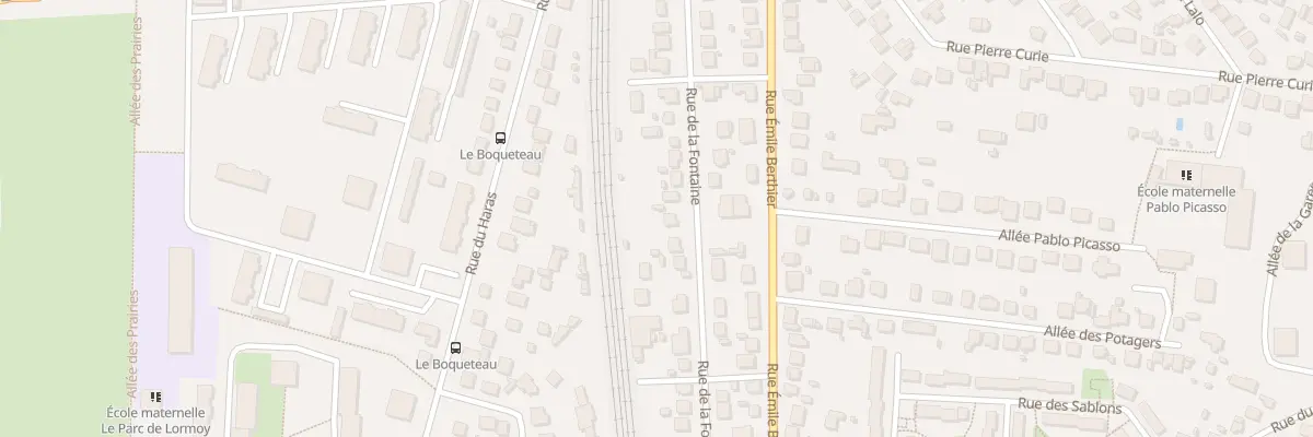Plan du 75 Rue Jean de la Fontaine à Saint-Michel-sur-Orge